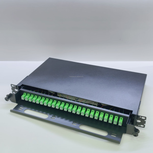 ODF de 24 Puertos, 24 Núcleos, Tipo Cajón SC APC, FTTH, Monomodo, Panel de Distribución Óptica, Panel de Conexión de Fibra Óptica con Adaptadores Pigtails - Product Image 6