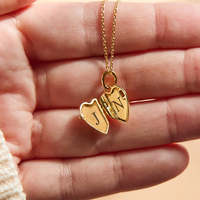 Chaînes à maillons en argent sterling 925 rhodié Xinyun Jewelry, pendentif cœur diamanté élégant et charmant pour couple