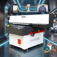 Imprimante UV 9060 3 I3200 à positionnement visuel haute vitesse pour emballages, panneaux signalétiques et acrylique
