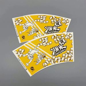 Vasos de Papel Desechables 100% Pulpa de Madera con Recubrimiento de PE de Doble Cara, Impresión Offset, Aptos para Café, Fideos, Ensaladas, Comida y Snacks - Product Image 3