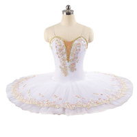 Robe de Ballet Tutu pour Filles Vêtements de Danse pour Enfants Costumes de Robe de Ballet pour Filles Justaucorps de Danseuse Vêtements de Danse