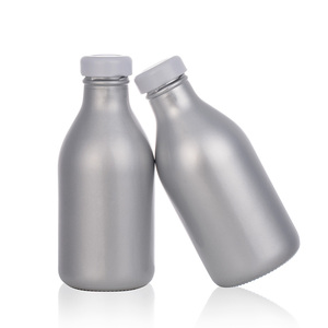Botella de Vidrio Redonda Vacía de 200 ml para Bebidas Frías, Leche y Café Frío, de Grado Alimenticio, con Tapa Hermética, Venta al Por Mayor - Product Image 2