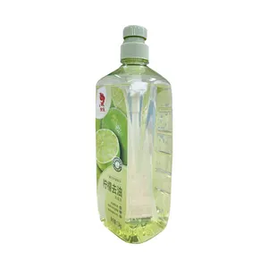 1.3KG eco-friendly formula delicata piastra efficace per rimuovere l'olio-rimozione del sapore di limone ciotola di lavaggio