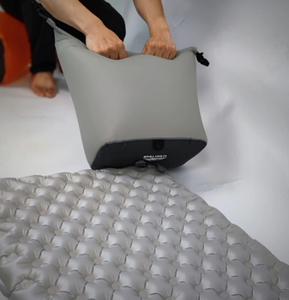 Almohadillas ultraligeras con logotipo personalizado de fábrica, alfombrillas autoinflables para acampar, colchón inflable para dormir con aire para cuna de Camping - Product Image 6