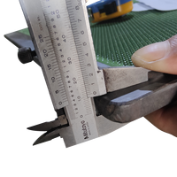Moule en feuille d'EVA avec motif de massage, revêtement en téflon, cadre fixe, angle conique de 45 degrés pour la production de feuilles d'EVA expansées pour tongs