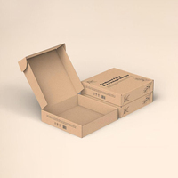 Cajas de Embalaje de Papel Modernas, Ecológicas, Reciclables, Corrugadas, de Kraft, Plegables, Rígidas, de Cartón para Regalos Personalizadas