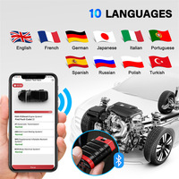 THINKCAR Thinksafe OBD2 Scanner Alat Diagnostik Sistem Lengkap Pengosongan Oli EPB SAS TPMS ABS Bluetooth Pembaca Kode Mobil untuk 95% Mobil
