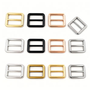 Hebillas de Metal Ligeras para Correas de Bolsos de Moda al por Mayor, Ajustables, con Rodillo, Tipo Pin, Rectangulares y Cuadradas - Product Image 2