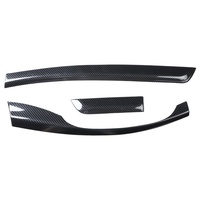 Volant en plastique CRV 15-16 ans, motif carbone modifié, panneau de navigation noir, décoration intérieure de voiture