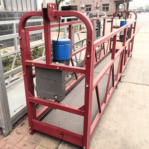 Plataforma Suspendida Eléctrica ZLP630 para Construcción y Limpieza de Paredes, Góndola ZLP630 de 6M para Malasia - Product Image 3