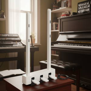 Pédalier de piano Lp 1 Blanc NLP1WH - Product Image 3