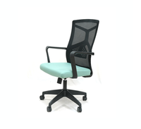 Nouveau design Vente en gros Haut dossier exécutif Ergonomique et confortable Arche tissu Fer École Chaise de bureau à domicile