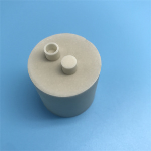 Crucible en céramique de nitrure d'aluminium personnalisé, crucible cylindrique en céramique AlN - Product Image 5
