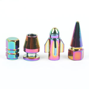 אפי ארנב מסנוור צבע ייחודי עיצוב ייחודי רכב צמיגים מסתם כובע בהיר dustproof סגסוגת אלומיניום אוניברסלי אביזרים חיצוניים - Product Image 5