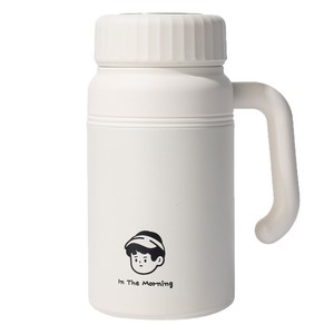In The Morning Stainless Steel <b>Thermos</b> 316 Large Capacity Portable Travel Water <b>Bottle</b> With Handle - Product Image 1