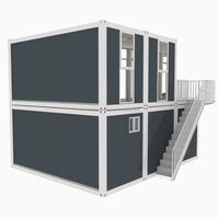 Vente en gros directe usine – Maison mobile préfabriquée de luxe au design moderne, isolée, respirante, en acier, pliable, pour usage hôtelier