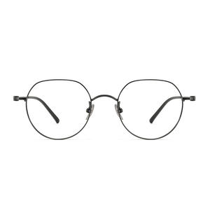Monturas de Gafas Ovaladas Danyang 18070 de Titanio Puro, Montura Completa Ligera, Lentes de PC para Mujer - Product Image 1