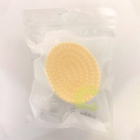 S,BELLE Brosse de massage pour le cuir chevelu en plastique, brosse à shampooing, brosse de massage confortable pour le bain et la douche, peigne à picots pour cheveux