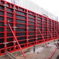 Panel de Encofrado de Acero Industrial Moderno para Construcción de Muros y Columnas de Villas, Alta Resistencia, Tamaño Ajustable, Duradero