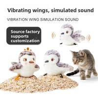Jouet pour chat en peluche AnYue Bestseller, simulation d'oiseau, induction tactile, jouet électrique intelligent