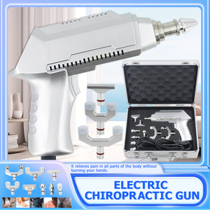 2024 baru pistol koreksi baja tahan karat elektrik 1500N instrumen dapat disesuaikan tulang belakang impuls pemijat tubuh serviks tulang belakang - Product Image 2