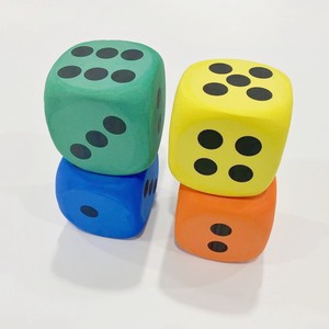 Venta al por Mayor de <span class=keywords><strong>Dados</strong></span> de Juego 3D de Alta Calidad, <span class=keywords><strong>Dados</strong></span> <span class=keywords><strong>Grandes</strong></span> de Poliuretano (PU) de 4 y 12 Pulgadas, <span class=keywords><strong>Dados</strong></span> de Espuma Suave con Logotipo Personalizado - Product Image 5