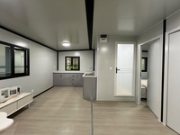 Maison conteneur en acier extensible de luxe, unités d'habitation complémentaires personnalisées selon les normes australiennes, chambres personnalisées, bureau à domicile, hôtel