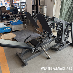 Máquina de Sentadillas con Carga de Placas de Alto Rendimiento, Equipo de Fitness Comercial Compacto <span class=keywords><strong>para</strong></span> Entrenamiento de Piernas, Muslos y Glúteos - Product Image 5