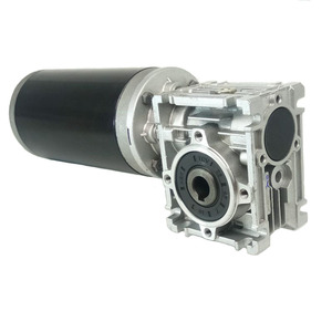 24V Worm Hộp Số Động Cơ Nmv Hộp Số Giảm Tốc 350W 30Nm Dc Worm Gear 12 Volt Động Cơ - Product Image 1