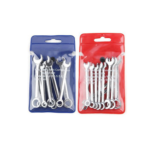 Set di 10 Chiavi <span class=keywords><strong>a</strong></span> Forcella Mini Metriche e Imperiali, Doppia Funzione <span class=keywords><strong>a</strong></span> <span class=keywords><strong>Stella</strong></span>, 4-11mm - Product Image 1