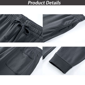 Hochwertige Baumwoll jogger Herren Plain <span class=keywords><strong>Fitness</strong></span> Herren Sport hose Gym Jogging hose für Herren - Product Image 2