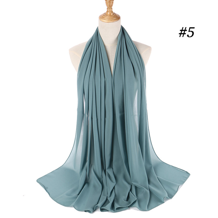 Sciarpe Chiffon Hijab in linea | DHgate