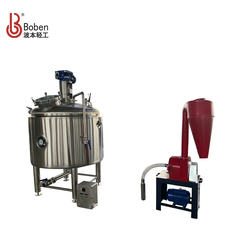 Équipement de brassage de bière pression personnalisé de haute qualité 800 litres de gélatinisation Mash Tank