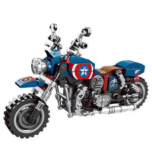 Blocchi di Costruzione per Bambini a Tema <span class=keywords><strong>Supereroi</strong></span> Americani, Puzzle in Plastica ABS, Giocattolo Fai-da-Te - Product Image 5