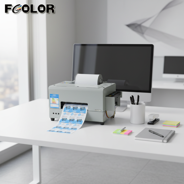 A4 High Quality Label Printer Waterproof Self-Adhesive Label Printing Machine for Custom Label Cosmetics Skincare Labels