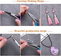 Kit de Suministros para Hacer Joyas PAXCOO con Herramientas, Alambres y Accesorios para Reparación y Abalorios - Hecho en China