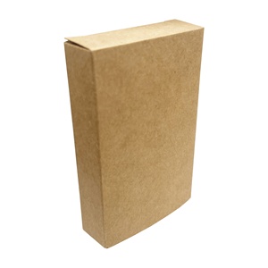 一套54张扑克牌装在棕色纸板箱定制标志促销礼品PC003生态回收扑克牌现货 - Product Image 3