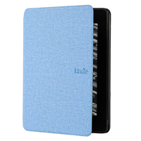 Étui de protection en cuir antichoc et étanche pour liseuse électronique Kindle Paperwhite 12e génération 7 pouces 2024 avec fonction veille/réveil automatique, design fin et élégant