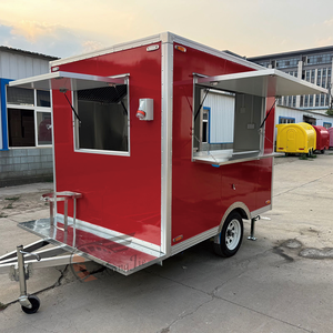 Di động nhỏ thức ăn nhanh van Trailer nhà bếp được trang bị đầy đủ với Pizza nhượng Bộ bán đồ ăn nhẹ kẹo chip - Product Image 1