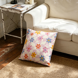<strong>Funky</strong> Colorful Flower Throw Pillow Covers Y2K Aesthetic Daisy Print Cushion Case for <strong>Sofa</strong> Couch Living Room Home Decor - Product Image 6