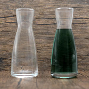 <span class=keywords><strong>Carafe</strong></span> à vin en cristal sans plomb de haute qualité 550ml soufflée à la main <span class=keywords><strong>Carafe</strong></span> à conception oblique pour cadeau de mariage élégant d'<span class=keywords><strong>a</strong></span>ération de vin rouge - Product Image 4