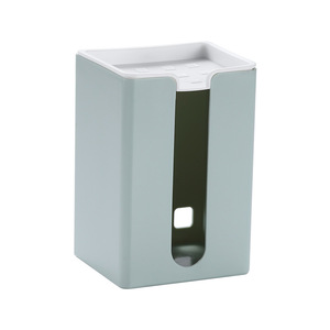 Hole Free Multifunctional Tissue Box Set Five Color Optional Plastic Material Tissue Box Holder