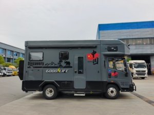 Precio al por mayor de fábrica: Camión de camping de 6 asientos para vehículos recreativos, 170 CV, transmisión automática, remolque de viaje - Product Image 4
