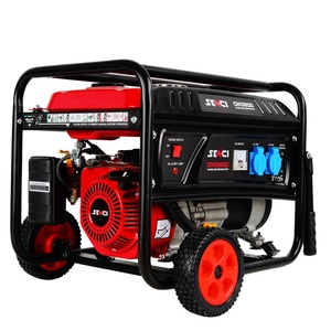 Senci pequeño portátil 2kva 2kW <span class=keywords><strong>2000</strong></span> vatios <span class=keywords><strong>generador</strong></span> de gasolina arranque de retroceso con rueda - Product Image 3