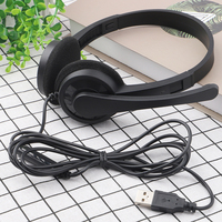 Stock d'usine vente en gros jeu professionnel 1013 centre d'appel casque filaire casque Portable pour Test d'audition scolaire
