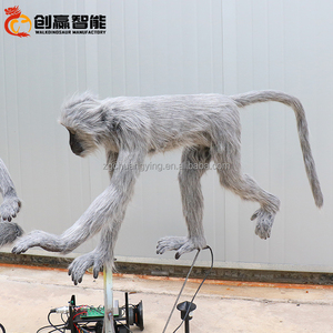 Personnalisez le parc animalier de la faune sauvage, le zoo, l'animal animatronique, le singe grandeur nature avec de la fourrur - Product Image 4