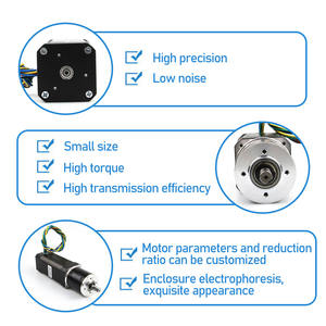 고품질 42mm 브러시리스 DC 모터, 행성 기어박스 24V 4000RPM <span class=keywords><strong>5mm</strong></span> 샤프트, 가전제품 팬 및 보트용 - Product Image 3