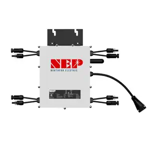 방수 Nep 마이크로 인버터 110v 230v 광전지 2000W 태양 광 시스템 그리드 연결 소형 인버터