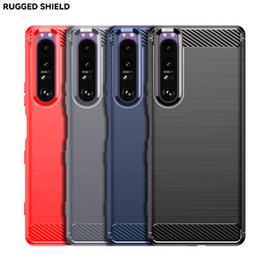 Coque de téléphone portable en TPU, souple et résistant aux chocs, en Fiber de carbone, étui souple pour <span class=keywords><strong>Sony</strong></span> Xperia 1 III IV - Product Image 3