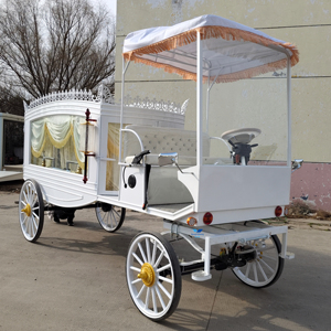 Cercueil funéraire de luxe sculpté, voiture funéraire/vente chaude, voiture funéraire électrique au prix d'usine - Product Image 1